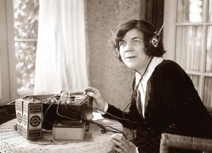Old Time Radio_Headphones Woman_1.preview